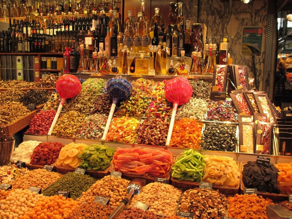 la boqueria, barcelona, market